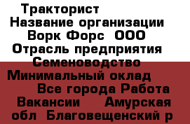 Тракторист John Deere › Название организации ­ Ворк Форс, ООО › Отрасль предприятия ­ Семеноводство › Минимальный оклад ­ 49 500 - Все города Работа » Вакансии   . Амурская обл.,Благовещенский р-н